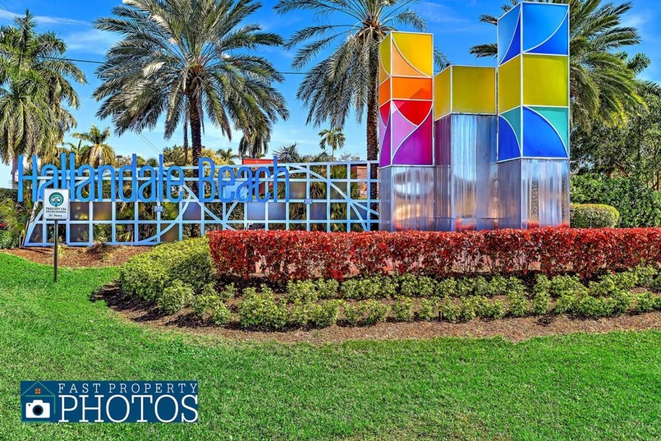 New Stylish 2 Bdrm Mins To Beach & Aventura Mall شاطئ هالانديل المظهر الخارجي الصورة